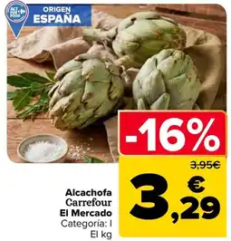 Carrefour Market Alcachofa Carrefour El Mercado oferta