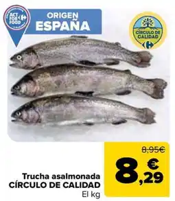 Carrefour Market CÍRCULO DE CALIDAD Trucha asalmonada oferta