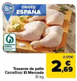 Carrefour Market Traseros de pollo Carrefour El Mercado oferta