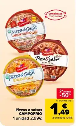 Carrefour Market CAMPOFRÍO Pizzas o salsas oferta