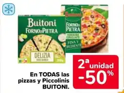 Carrefour Market BUITONI En todas las pizzas y piccolinis oferta