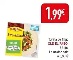 Masymas Old el paso - tortilla de trigo oferta