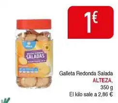 Masymas Alteza - galleta redonda salada oferta