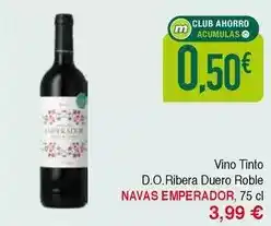 Masymas Navas del emperador - vino tinto d.o. ribera duero roble oferta