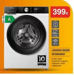 Milar Hisense - lavadora wf3s9043wbw 1 oferta