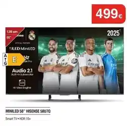 Milar Hisense - miniled 50 50u7q oferta