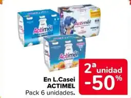 Carrefour Market ACTIMEL En L.Casei oferta