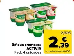 Carrefour Market ACTIVIA Bífidus cremosos oferta