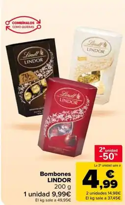 Carrefour Market LINDOR Bombones oferta