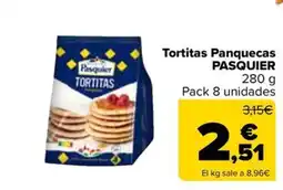 Carrefour Market PASQUIER Tortitas Panquecas oferta