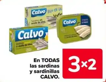 Carrefour Market CALVO En todas las sardinas y sardinillas oferta