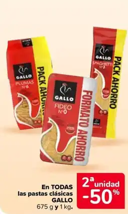 Carrefour Market GALLO En todas las pastas clásicas oferta