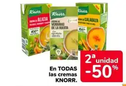 Carrefour Market KNORR En todas las cremas oferta