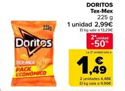 Carrefour Market DORITOS Tex-Mex oferta
