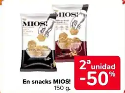 Carrefour Market MIOS! En snacks oferta