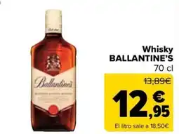 Carrefour Market BALLANTINE'S Whisky oferta