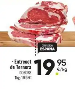 Family Cash Entrecot de Ternera oferta