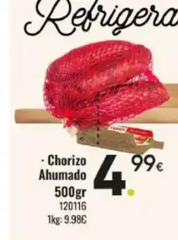 Family Cash Chorizo Ahumado oferta