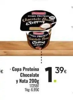 Family Cash Copa Proteina Chocolate y Nata oferta