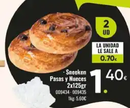 Family Cash Sneeken Pasas y Nueces oferta