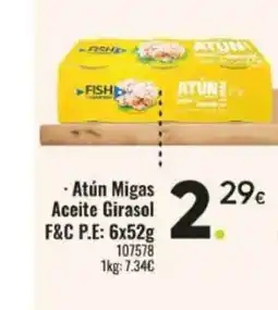 Family Cash Atún Migas Aceite Girasol oferta