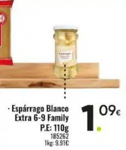 Family Cash FAMILY Espárrago Blanco Extra 6-9 oferta