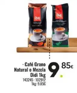 Family Cash DIDI Café Grano Natural o Mezcla oferta