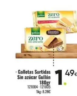 Family Cash GULLÓN Galletas Surtidas Sin azúcar oferta