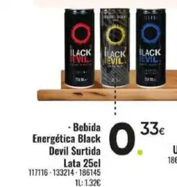 Family Cash Bebida Energética Black Devil Surtida Lata oferta
