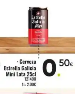 Family Cash Cerveza Estrella Galicia Mini Lata oferta