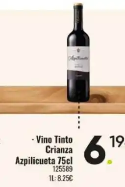Family Cash AZPILICUETA Vino Tinto Crianza oferta