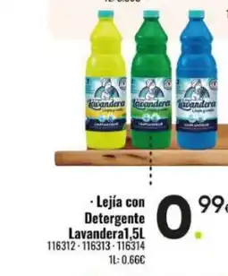 Family Cash LAVANDERA Lejía con Detergente oferta