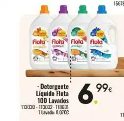 Family Cash FLOTA Detergente Líquido 100 Lavados oferta