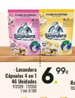 Family Cash LAVANDERA Cápsulas 4 en 1.46 Unidades oferta