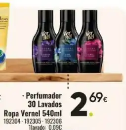Family Cash VERNEL Perfumador 30 Lavados oferta