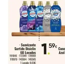 Family Cash DISICLIN Suavizante Surtido 60 Lavados oferta