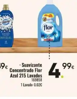 Family Cash FLOR Suavizante Concentrado Azul 215 Lavados oferta