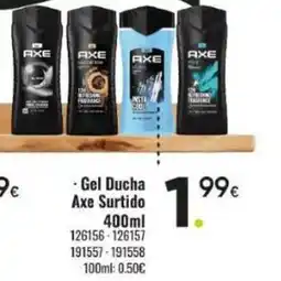Family Cash AXE Gel Ducha Surtido oferta
