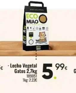 Family Cash Lecho Vegetal Gatos oferta