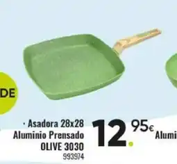 Family Cash OLIVE Asadora 28x28 Aluminio Prensado oferta