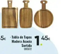 Family Cash Tabla de Tapas Madera Acacia Surtida oferta