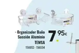 Family Cash TEMSA Organizador Baño Succión Aluminio oferta
