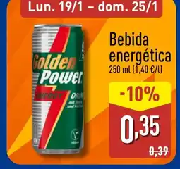 ALDI Bebida energética oferta