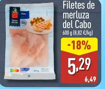 ALDI Filetes de merluza del Cabo oferta
