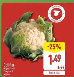 ALDI Coliflor oferta