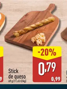 ALDI Stick de queso oferta
