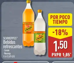 ALDI SCHWEPPES Bebidas refrescantes oferta