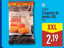 ALDI FLETE Croqueta de jamón XXL oferta