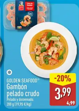 ALDI GOLDEN SEAFOOD Gambón pelado crudo oferta