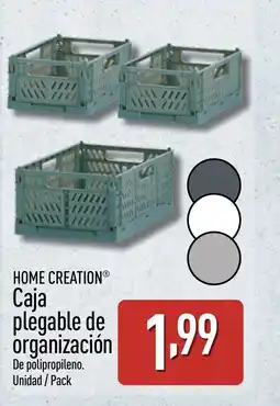 ALDI HOME CREATION Caja plegable de organización oferta
